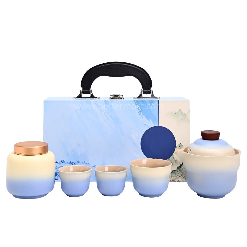 Чайный сервиз BM Gradient Color из керамики