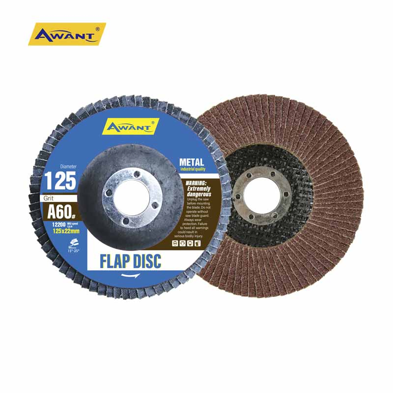 5 Inch Aluminium Brown Special 125mm Flap Disc for Wood Metal
