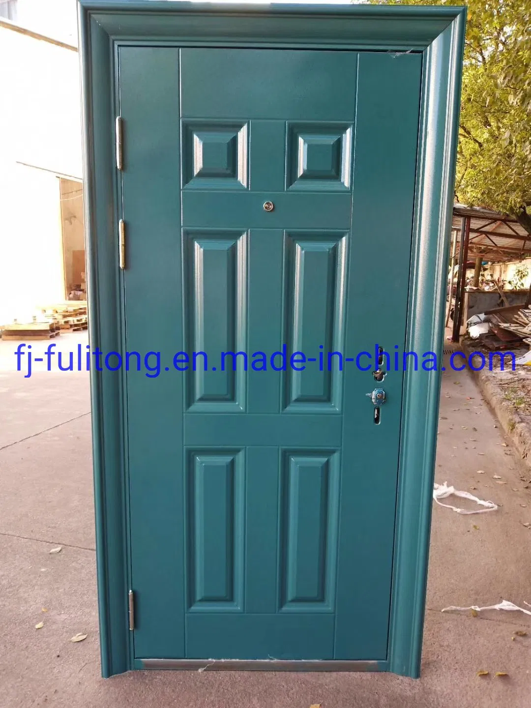 China Supplier House Front Door Designs Steel Entry Exterior Security Steel Door