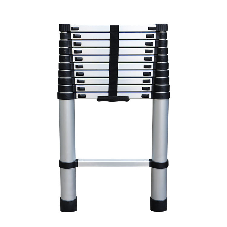 Best Selling Premium Space Saving Aluminum Telescopic Loft Single Ladder for Household Use with Low Price