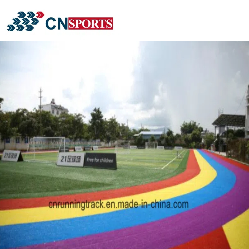 Non-Toxic Colourful Edpm Rubber Granules for Kids Playground