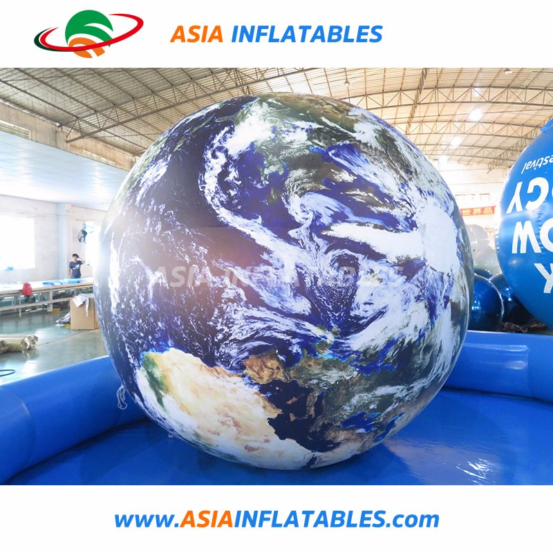 Inflatable Planet Balloon Earth Globe Moon Helium Balloon