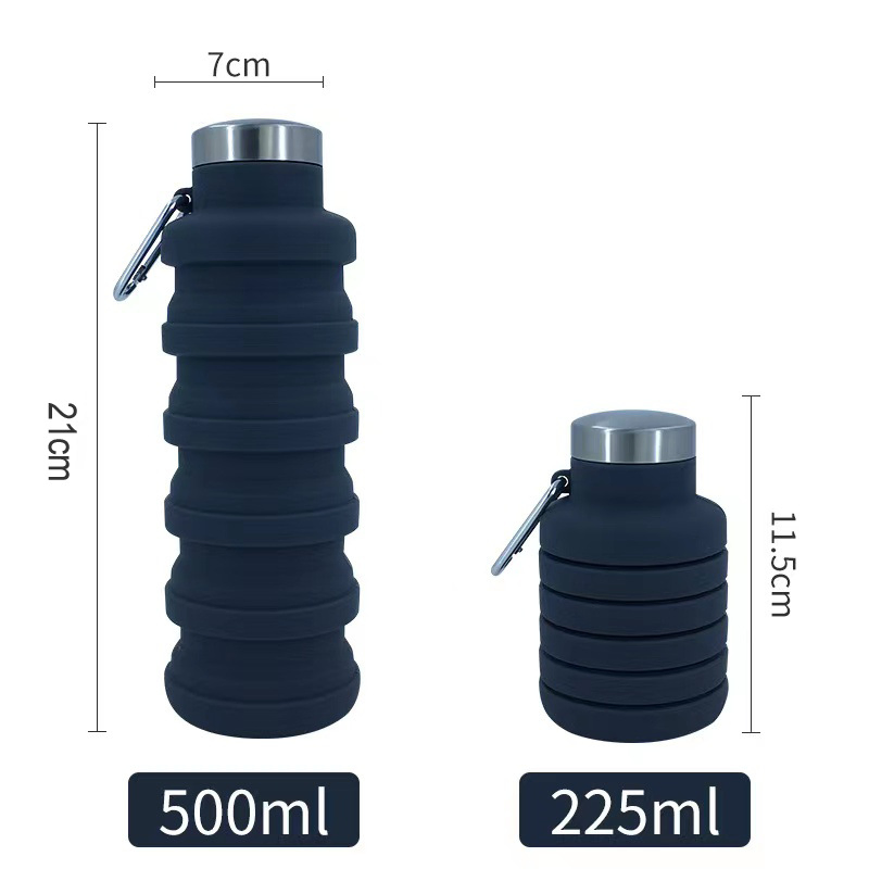 Foldable Sports Water Bottle for Extreme Riding