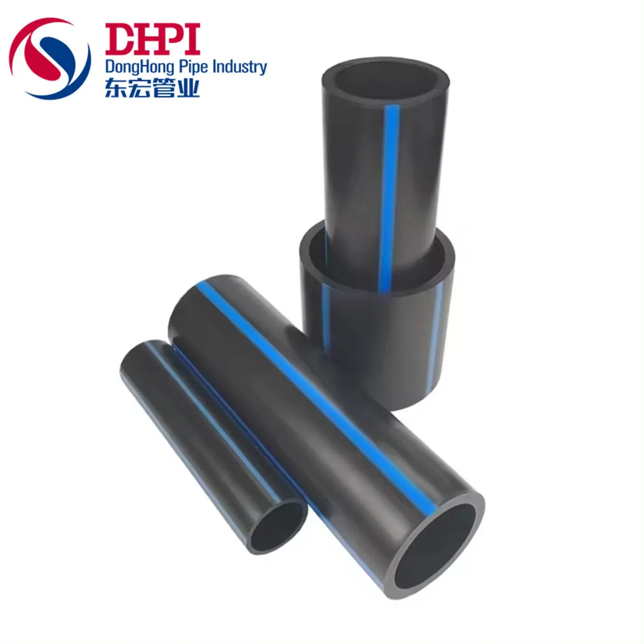 Factory Direct Sale PE100 Plastic Pipe HDPE Pipe for Water Supply/Chemical Plant/Gas Transport