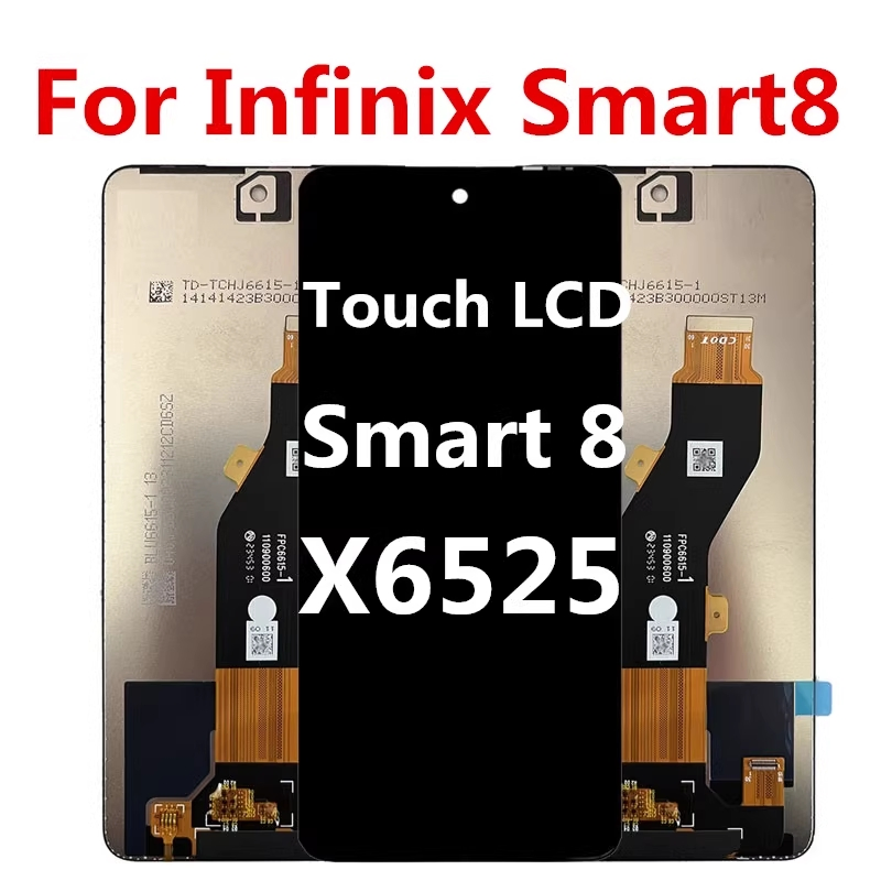 for Infinix Smart 8 X6525 LCD Display Touch Screen Digitizer