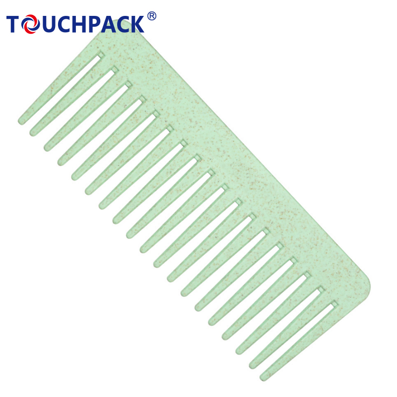 Plastic Hair Come Wide Tooth Comb Custom Printing