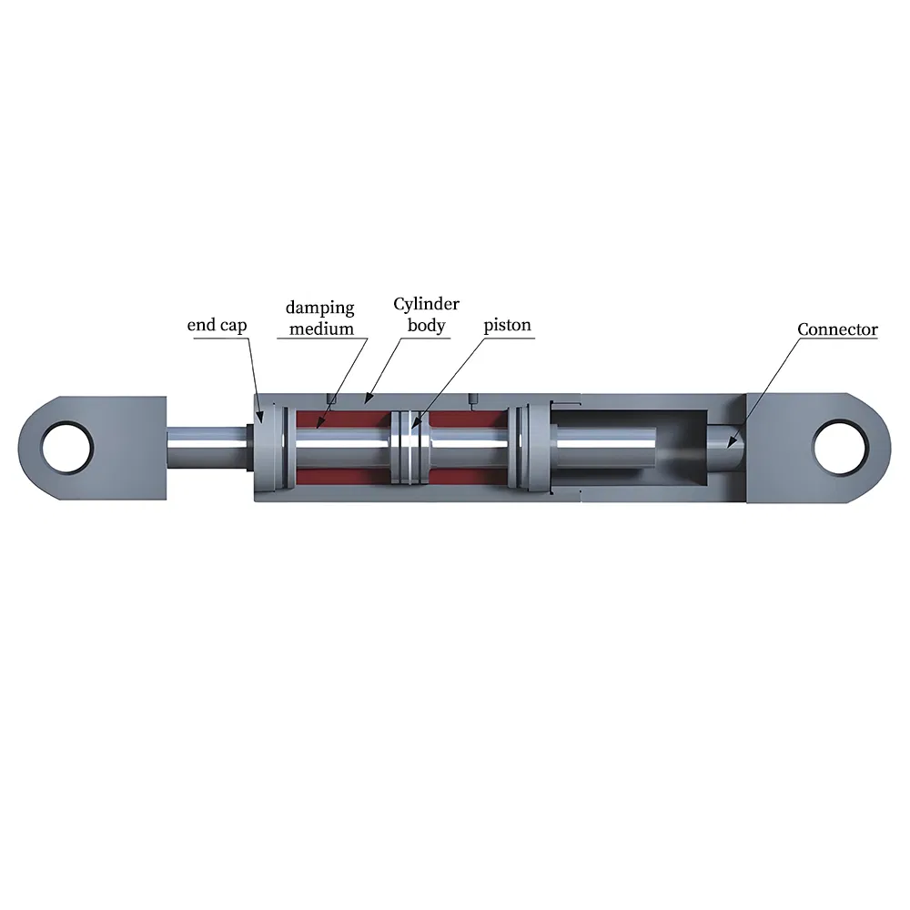 Viscous Fluid Bridge Damper Building Damper Fluid Viscous Dampers for Seismic Isolation of Bridges and Buildings