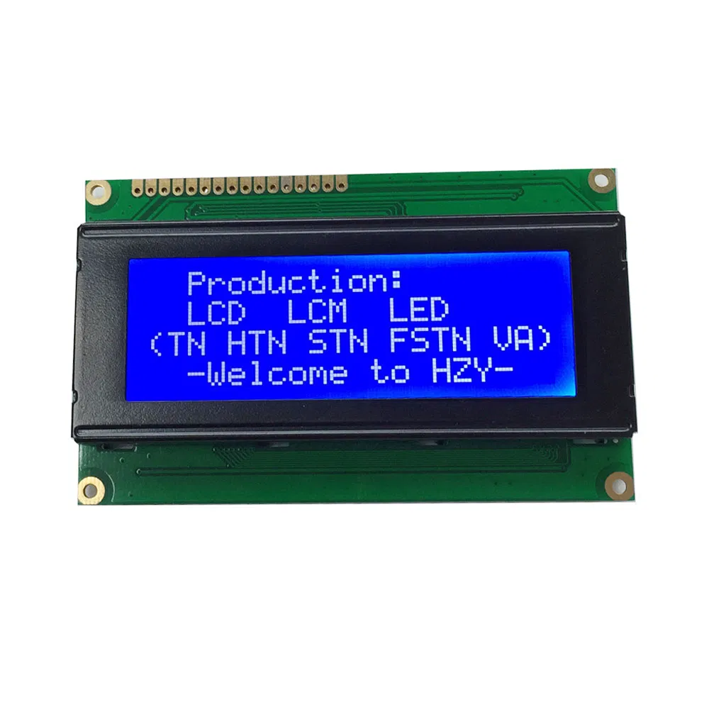 ЖК-дисплей H2004A 20x4 символов, 5 цветов