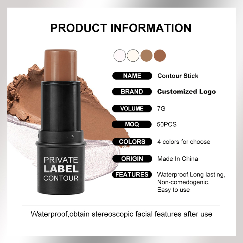 Hot Selling Cosmetics Waterproof Contour Stick for Face