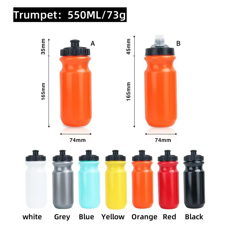 Mountain Bike Water Bottle Portable Fitness Sports Water Bottle Outdoor Cycling Water Bottle