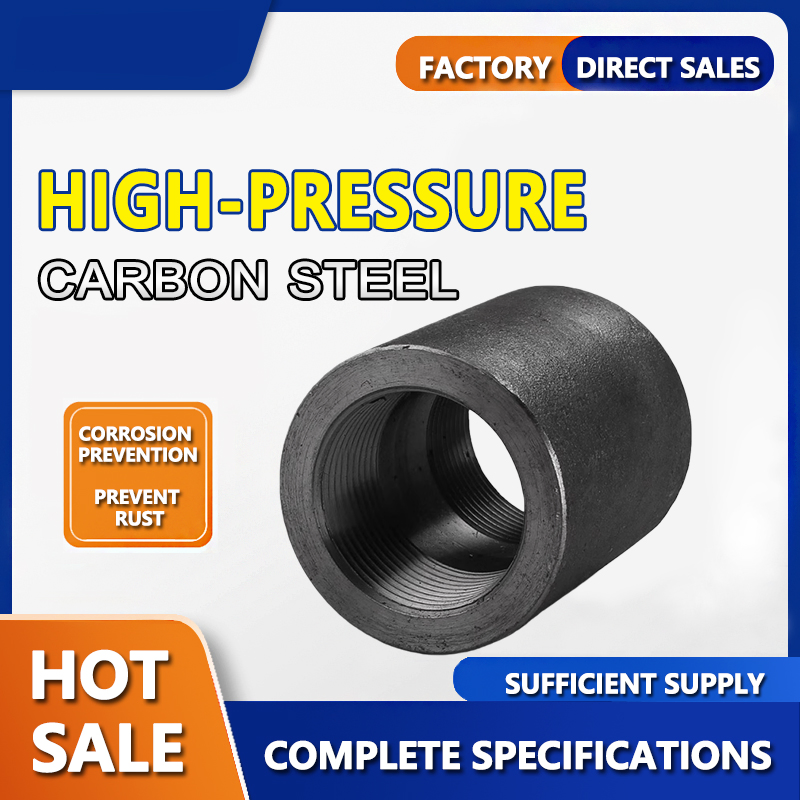 Fcatory Directly Selling Industrial High Pressure Carbon Steel 1'' Threaded Coupling