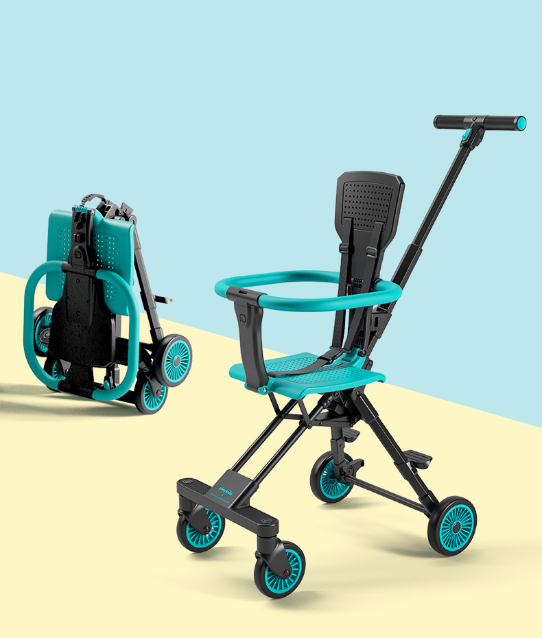 Wholesale High Quality Popular Push Chair Folding Baby Stroller with Rain Cover