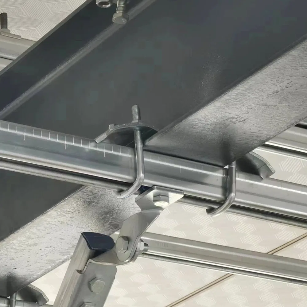 Factory Cusotmize Adjustable Galvanized Channel Steel/Top Beam Connection Fixed Beam Clamp
