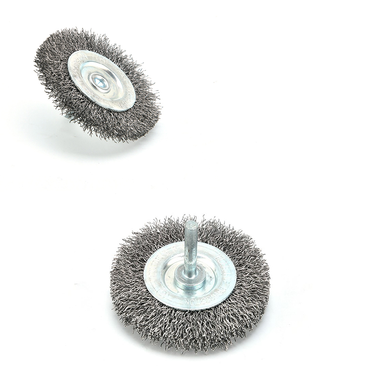 Sali High Quality 4'' 100mm Steel Wire Wheel Brush with Shank