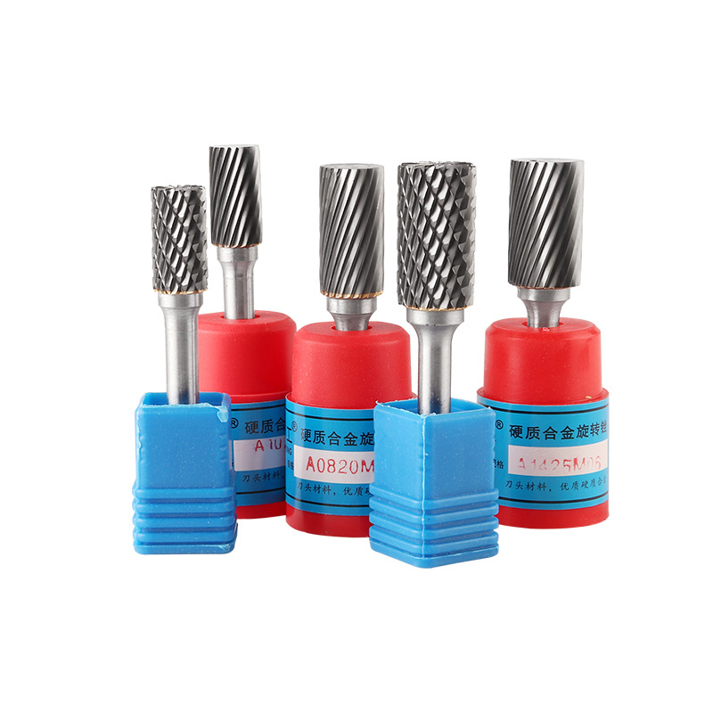 Premium Cylindrical Milling Cutter Tungsten Carbide Rotary Burrs
