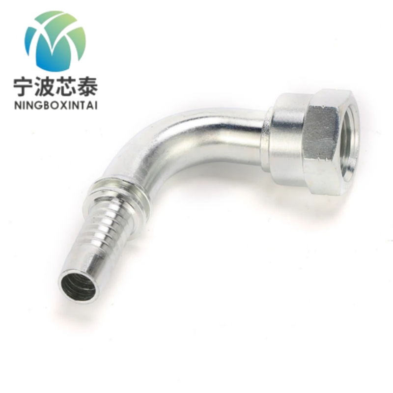 Bsp Female 90 Degree Cone Hose Fittings Carbon Steel Hydraulic Fittings