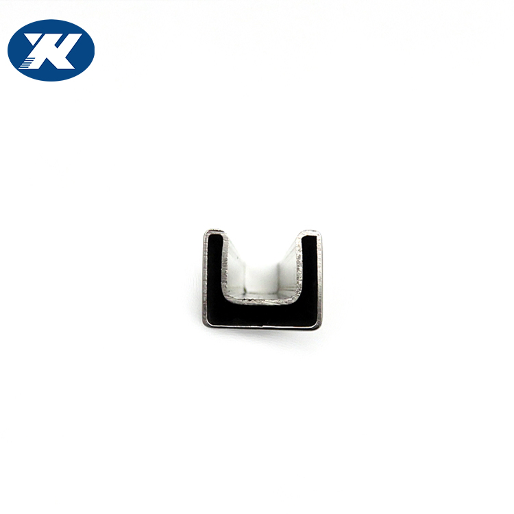 Stainless Steel Glass Handrail Cover Slotted U Channel Pipes Slot Tube