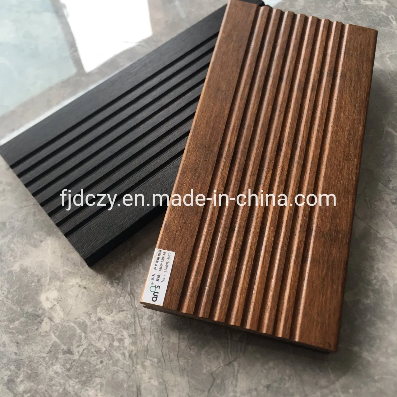 Водостойкий бамбуковый пол для улицы