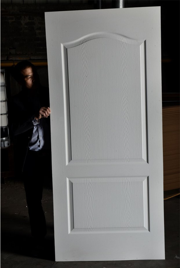 White Painted Door Skin for Wooden Doors