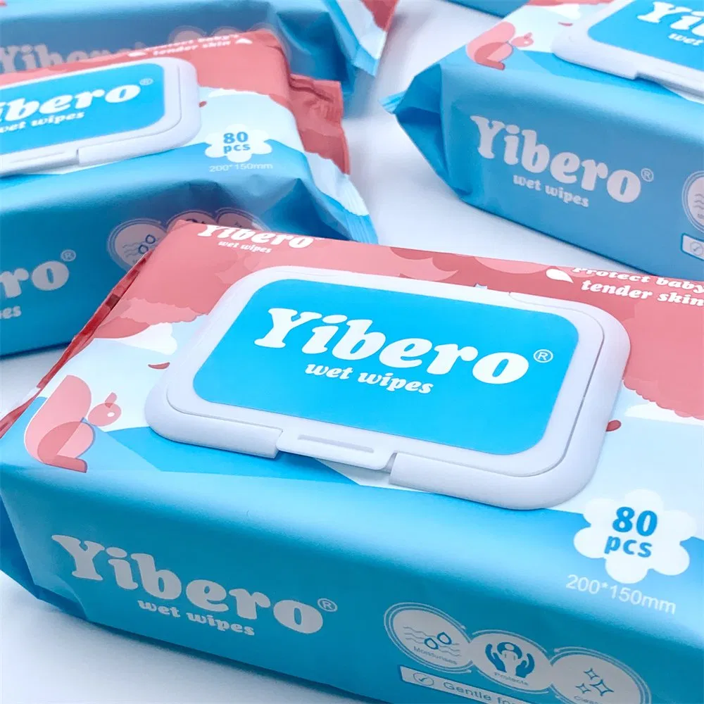 Premium Baby Wet Wipes in Custom Packaging for Sensitive Skin