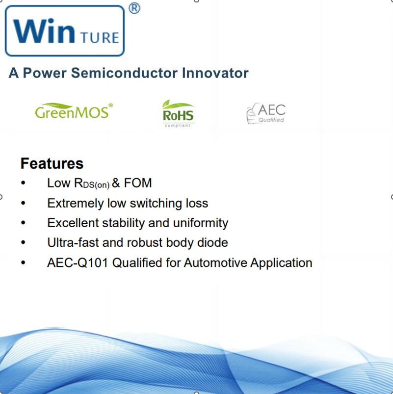 MOSFET транзистор OSG65R038HZAF TO247, 650V, 38мОм