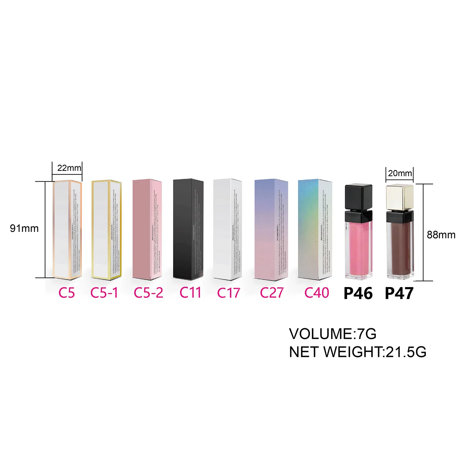 Moisturizing Lip Gloss Makeup Private Label with Organic Ingredients Free Samples