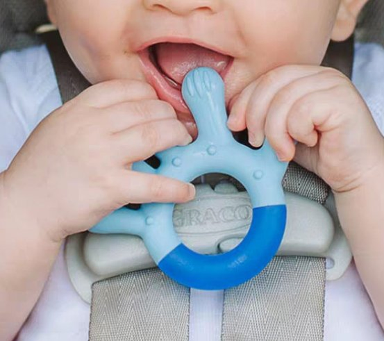 BPA Free Food Grade Soft Chew Teether Teething Infant