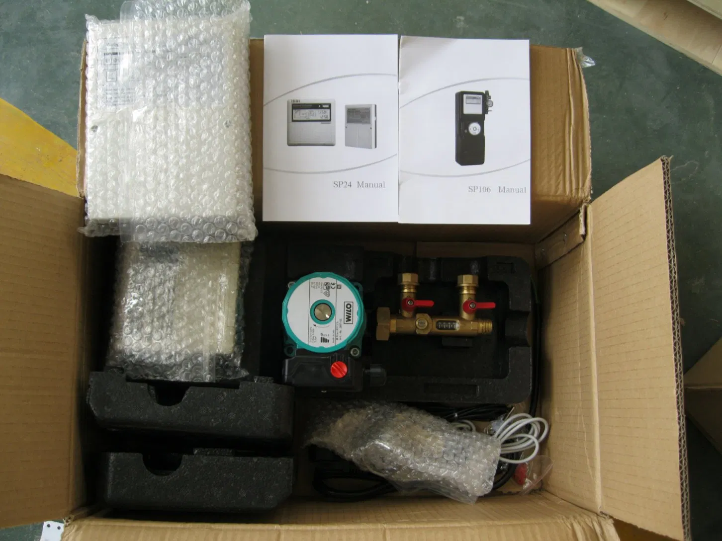 Solar Pump Station for Single Coil System