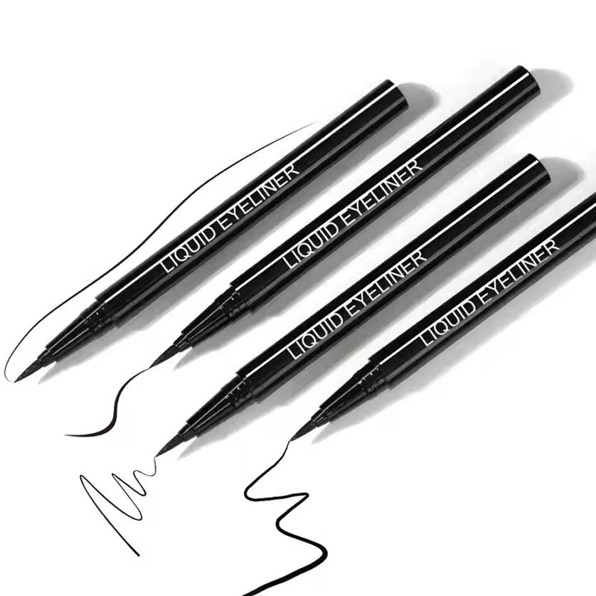 Custom Logo Waterproof Long Lasting Pigment Black Eyeliner Pen