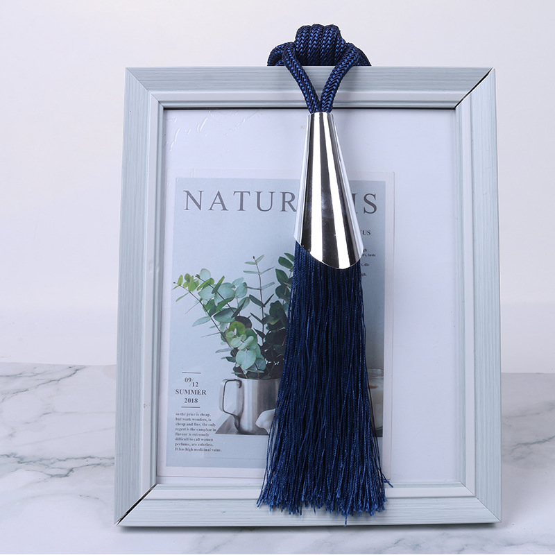 Home Textile Decorative Velvet Ball Curtain Fringe Tassel Textile Curtain Tassel Fringe Tied Rope Curtain Tassel Beaded Tieback