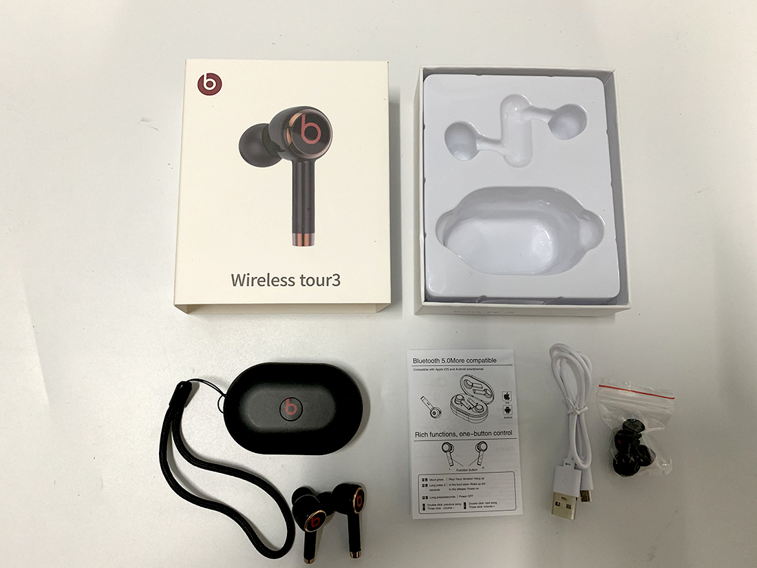Беспроводные наушники TWS Beatspowerbox 3 Bluetooth 5.0
