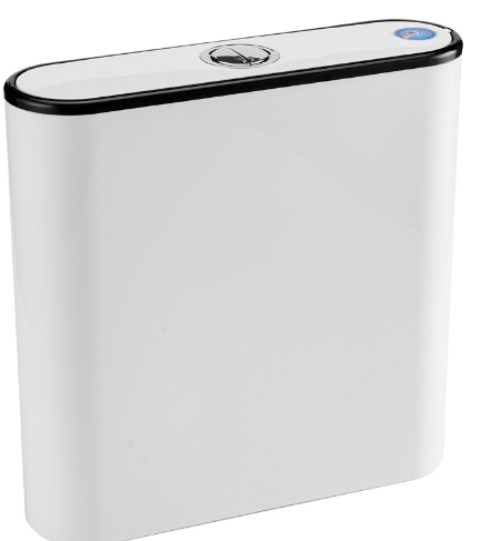 Fluor Durable Wall Hung Dual Flush Toilet Tank Plastic Cistern