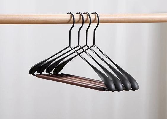 Clothing Showroom Home Solid Wood Non-Slip Clothes Hanger