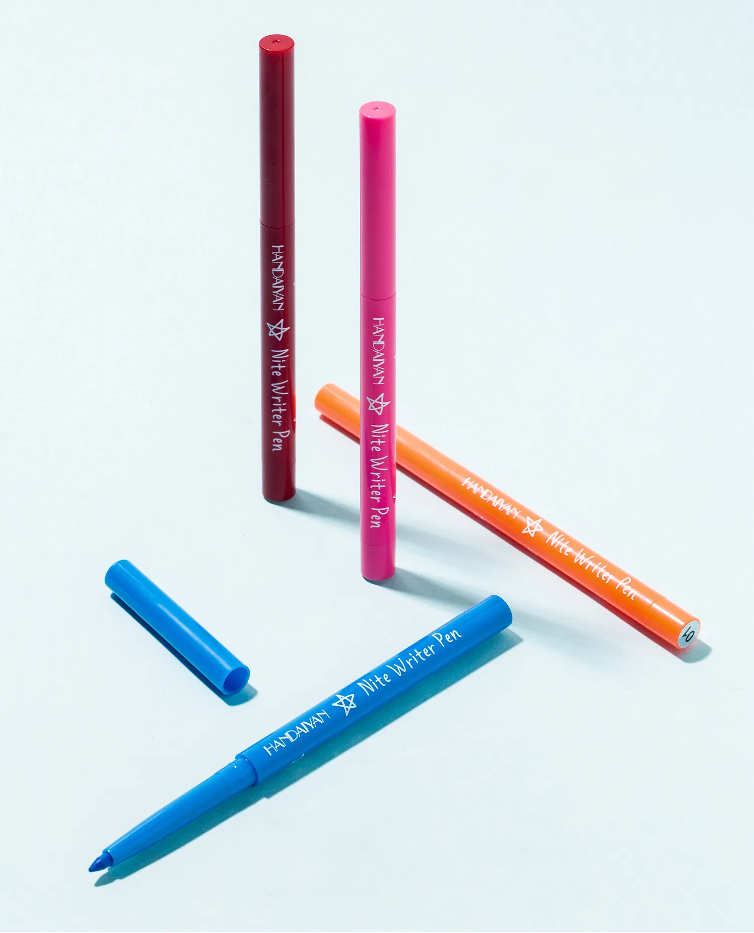 UV Fluorescent Glue Eyeliner Color Matte Eyeliner Pencil Type Hard Head Paint Pen
