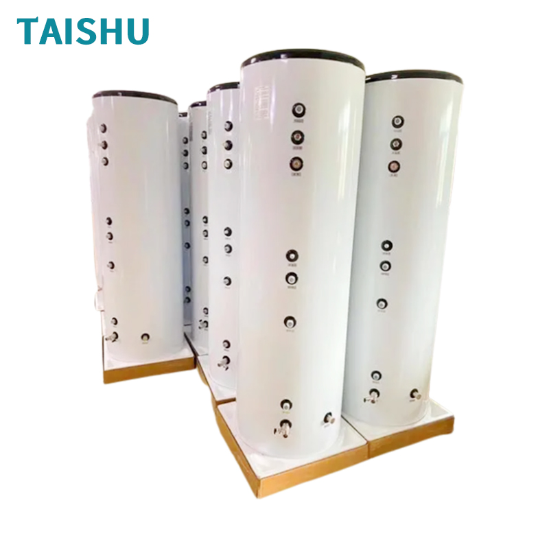 Air Source Heat Pump Water Heater Stainless Steel Solar Buffer Tanks 100L Capacity