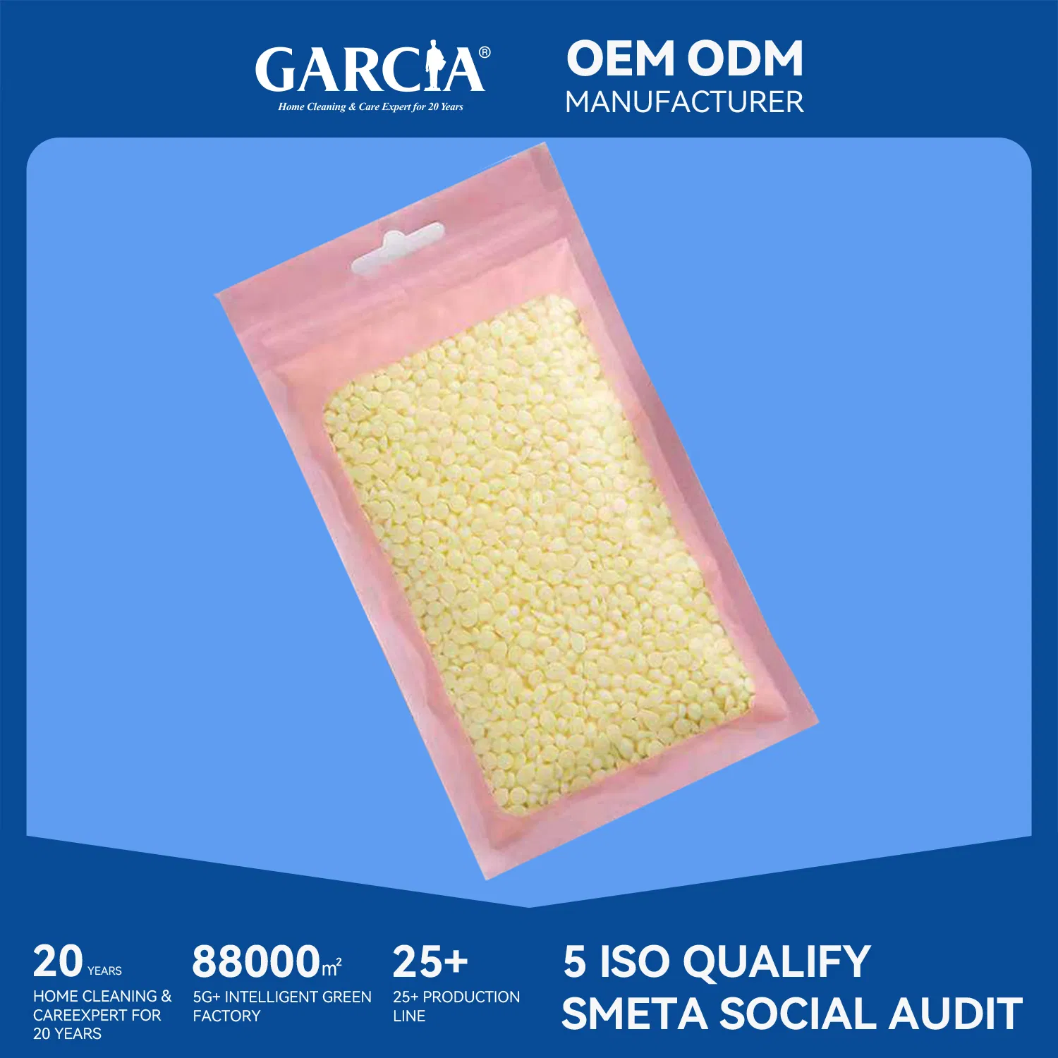 Garcia Long-Lasting Fragrance Booster Beads for Soft and Fresh Clothes
