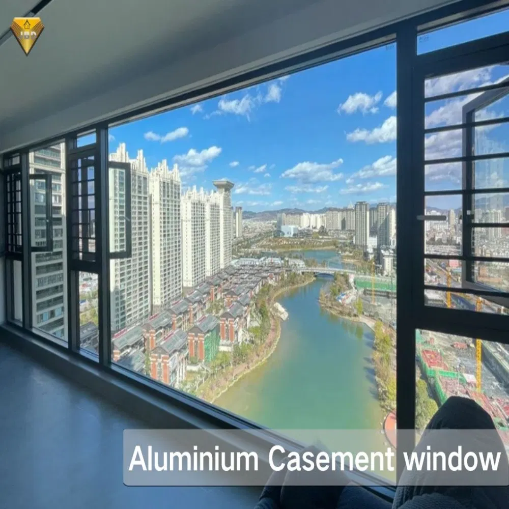 Premium Casement Window with Tempered Glass and Low-E Coating