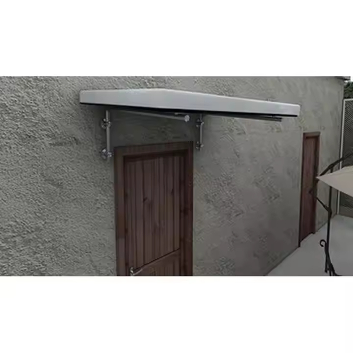 Front Door Glass Canopy System Revolutionary Weather Protection Glcp-04 Series En 1096-4 & ASTM E2358 Certified