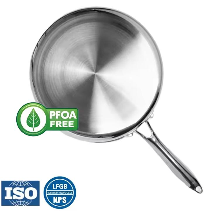 13 PC Hex Clad Hybrid Cookware Set W/ Lids Stainless Steel Wok Kitchenware 3-Ply Stainless Steel Honeycomb Non Stick Wok Pans