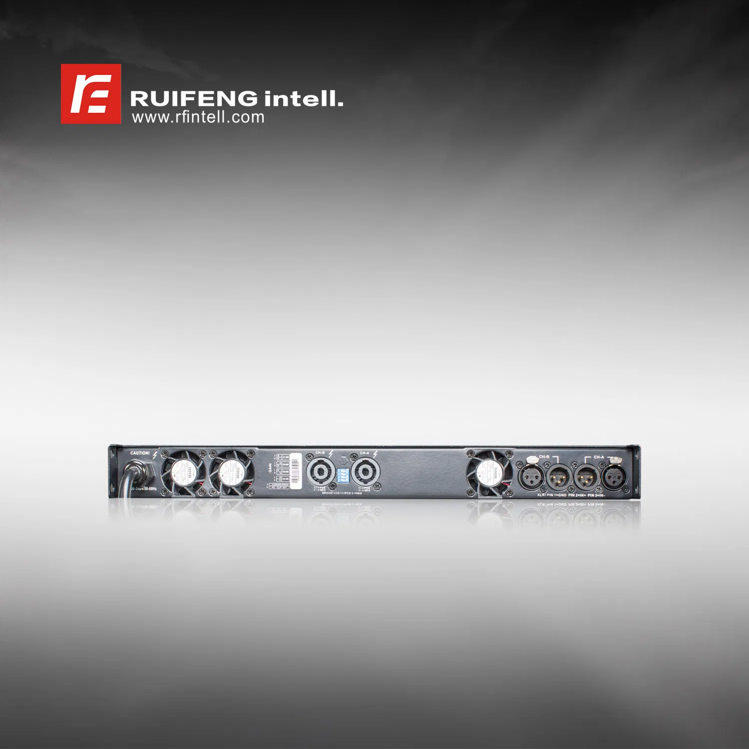 2 Channel Power Amplifier, Professional Audio Amplifier, PA Amplifier, Stereo Amplifier