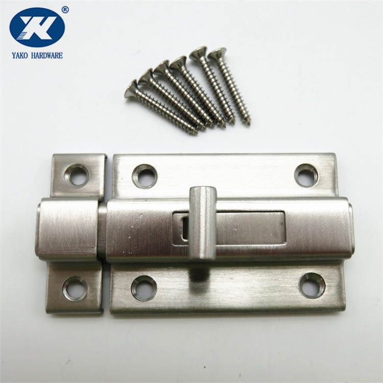 3 Inches Sliding Latch Sliding Lock Door Security Slide Barrel Bolt