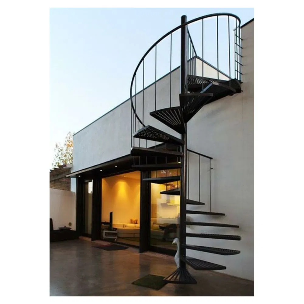 Staircase Delicate Good-Looking Library Decor Customized Spiral Stairs