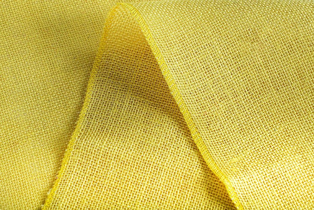 Yellow Vintage Rustic Home Decor Jute Table Cloth