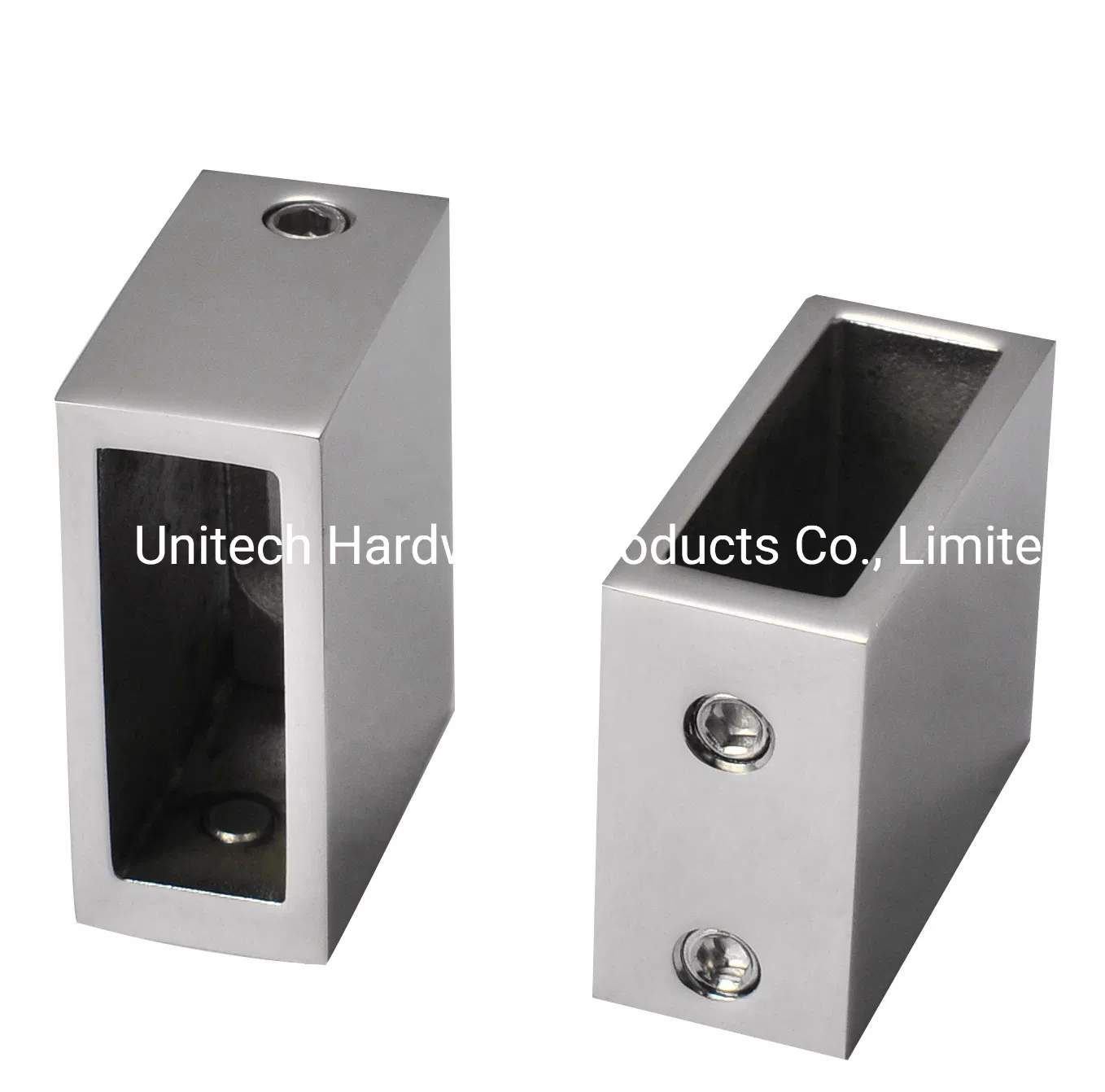 Stainless Steel Golden/Black Glass Shower Sliding Door Roller and Glass Clamp Fitting