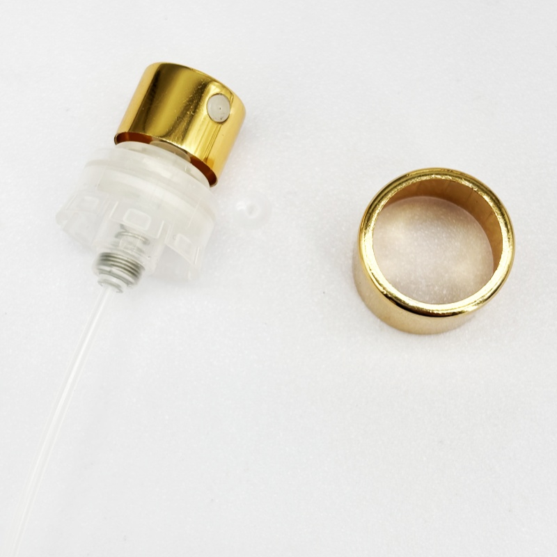 Wholesale Pump Easy Crimp Shiny Silver Fea 15 Perfumery Bottle Spray
