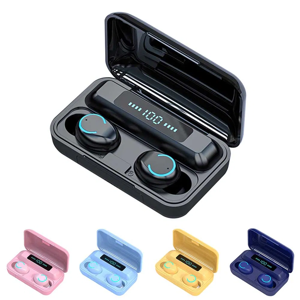 F9-9 Tws Stereo Wireless LED Display Charging Box Mini Earbuds