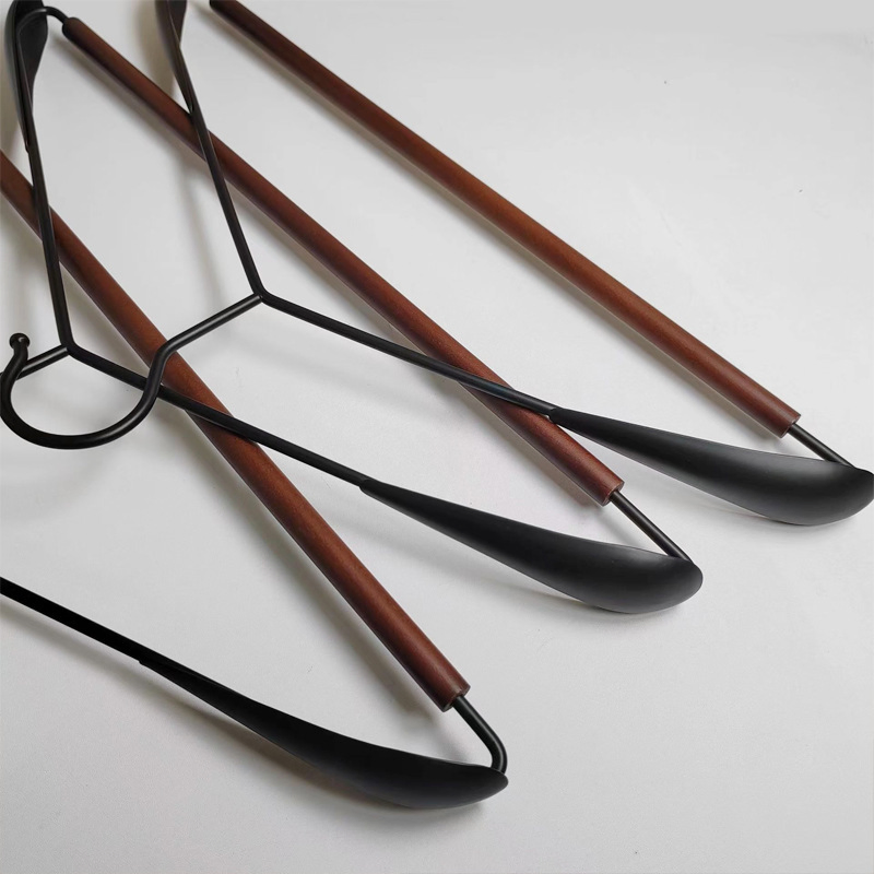 Clothing Showroom Home Solid Wood Non-Slip Clothes Hanger