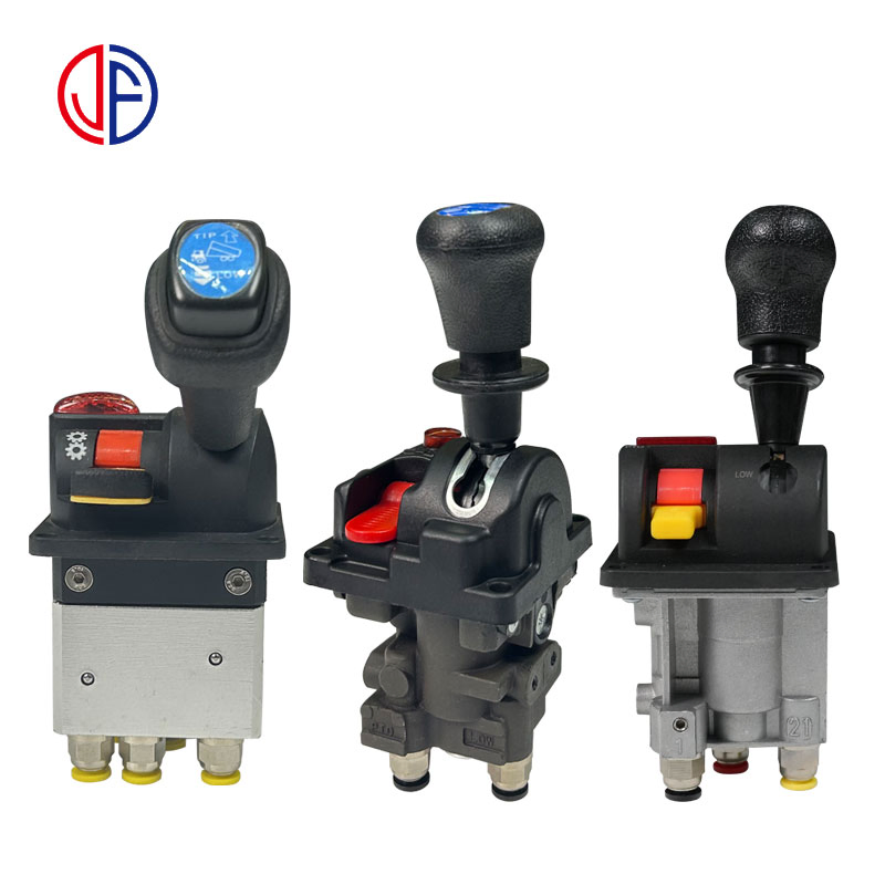 Пневматический ручной клапан управления для самосвала