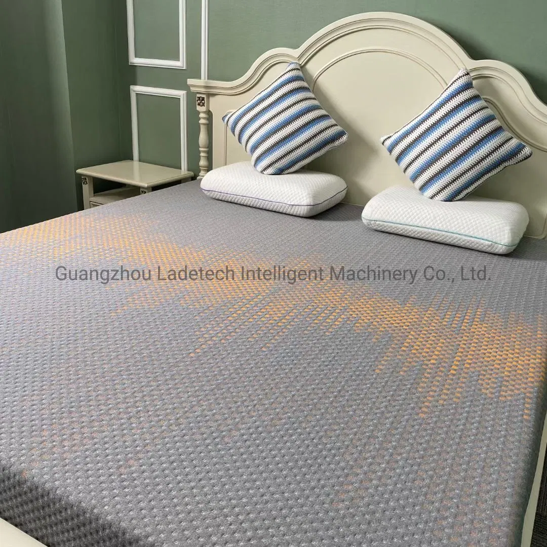 LDT-ZJB  Cheaper Price 300-450Grams High Class Mattress 100% Polyester Knitted Jacquard Fabric