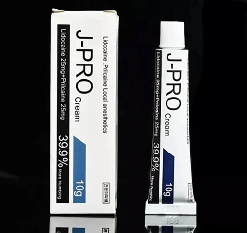 J-PRO Fast Skin Numbing Cream Tktx Jpro Numb Cream for Piercing, Permanent Eyebrow Embroidered, Tattoo Pain Relief